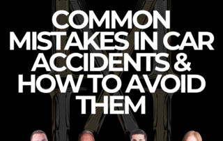 Common Mistakes in Car Accidents & How to Avoid Them